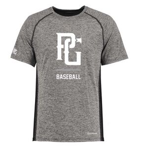 Perfect Game Cool Core Short-Sleeve Shirt in Black Heather — M